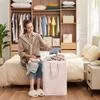 75 л Большие складные корзины для белья с ручкой Бытовая корзина для хранения одежды — для детская