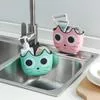 1 шт. мультяшный кот креативный мешок для слива раковины кухонное хранение и подвесная — для кухня