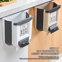 Складная кухонная подвесная корзина для мусора с фильтром для раковины Мусорное — для кухня — фото 2