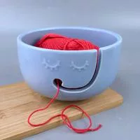 Крючком связанная корзина для хранения — для кухня — фото 2