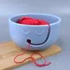 Крючком связанная корзина для хранения — для кухня