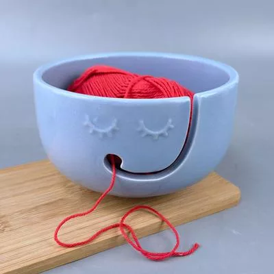 Крючком связанная корзина для хранения — для кухня — фото 3