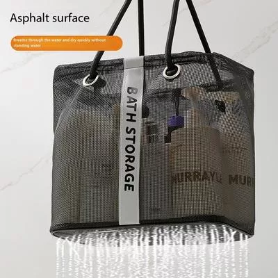 Складная сетчатая корзина для слива 2в1 Дорожный органайзер для туалетных принадлежностей — для ванная — фото 3