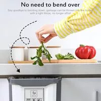 Складная кухонная подвесная корзина для мусора с фильтром для раковины Мусорное — для кухня — фото 2