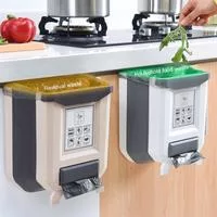 Складная кухонная подвесная корзина для мусора с фильтром для раковины Мусорное — для кухня — фото 2