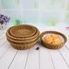 2025 Новый Дом Кухня Организовать Круглая Плетеная Корзина Поднос для Хлеба Сервировка — для кухня