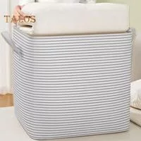 Сумка для хранения в гардеробе Складная застежка-молния с ручкой Корзина для — для гардероб — фото 2