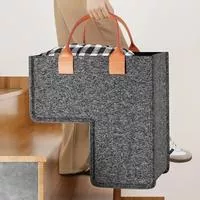 Плетеные корзины для лестниц L-образной формы для деревянных — для кухня — фото 6