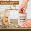 Металлическая банка для хранения кофейных зерен — для кухня — фото 6