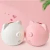 Коробка для салфеток в виде свинки из полипропилена — для кухня
