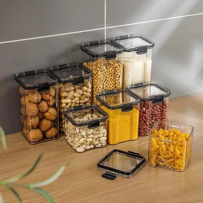 1 шт. прозрачная коробка для хранения продуктов — для кухня — фото 3