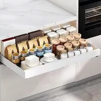 Клейкие выдвижные ящики для шкафов — для кухня — фото 2