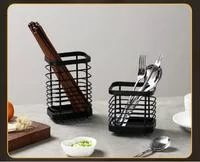 Полая подвесная полка из нержавеющей стали Сушилка для кухонной утвари Домашняя — для кухня — фото 2