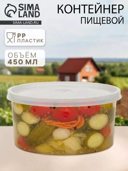 Контейнер пищевой ПластоС — для кухня