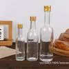 1 шт. Прозрачная пустая бутылка для виски 50/100/150 мл Мини-контейнер для алкоголя — для кухня