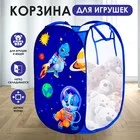 Корзина для хранения игрушек «Приключения в космосе» — для детская — фото 8