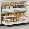 Выдвижная кухонная полка-органайзер Большая вместимость Пластиковый ящик для специй — для кухня