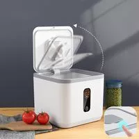 Контейнер для риса 5 кг с мерным стаканчиком — для кухня — фото 2