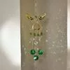 Садовое украшение Хрустальные ветряные колокольчики Подвесная креативная лампа — для балкон