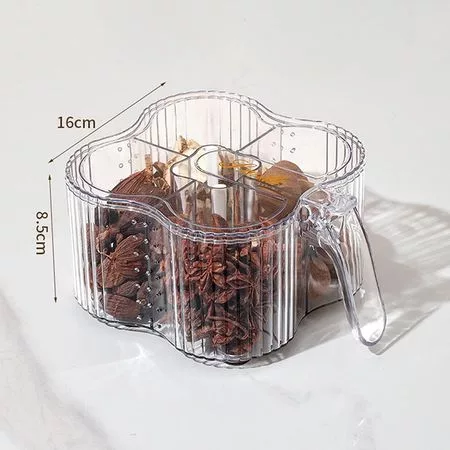 Прозрачная коробка для специй Держатель для — для кухня