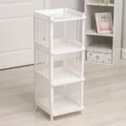 Полка напольная (этажерка) 4-х секционная 31.5×32.7×86 см «Лайт» — для кухня — фото 8