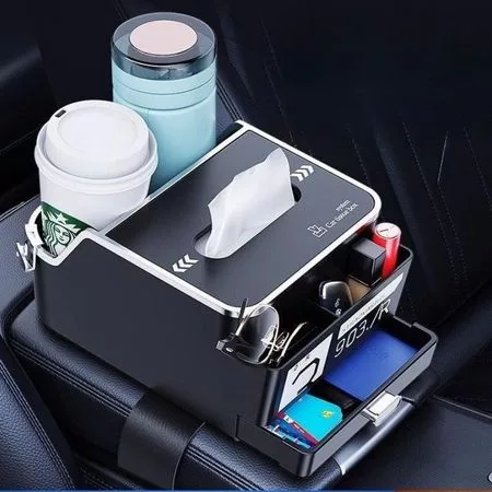Автомобильная Автоматическая Коробка для салфеток Подлокотник Центральная консоль — для кухня