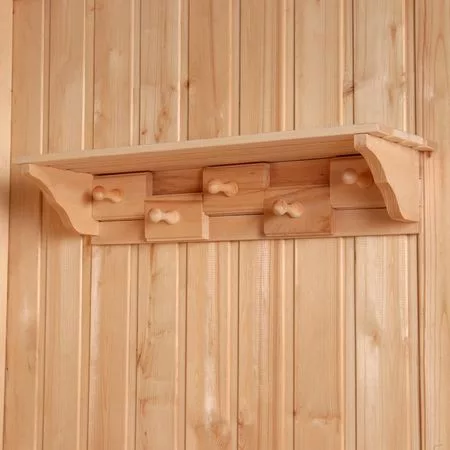 Полка - вешалка для бани и сауны — для спальня