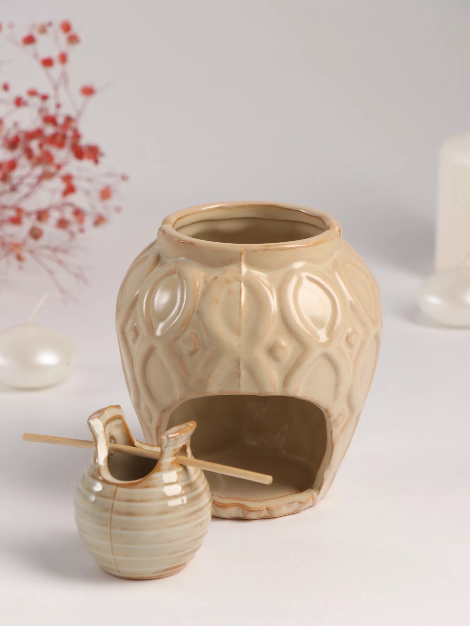 Аромалампа для эфирных масел «Кувшин» — для спальня — фото 8