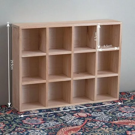 Ретро Деревянная Настенная Полка-Стеллаж Zakka - — для спальня