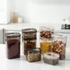 Герметичные контейнеры для хранения продуктов Штабелируемые для холодильника Прозрачный — для кухня