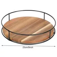 Вращающийся на 360 градусов поворотный стол Lazy Susan — для кухня — фото 6