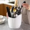 Кухонное хранение Подставка для столовых приборов Сушилка Контейнер — для кухня — фото 5