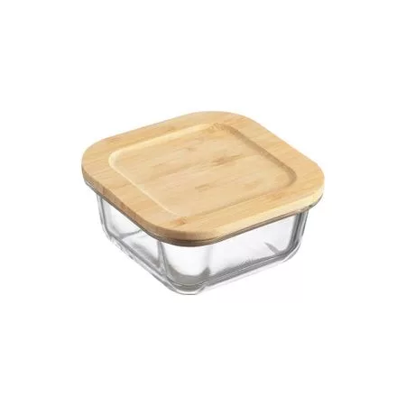 Контейнер для еды Smart Solutions Glass Bamboo Eco Store LBA320SQ — для кухня