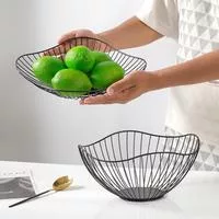 Корзина-гамак для фруктов и овощей из железной проволоки — для кухня — фото 6