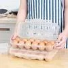 Ящик для хранения яиц с открывающейся крышкой Деревенский штабелируемый держатель — для кладовка — фото 9