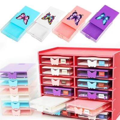 4 шт./набор Поднос для алмазной живописи DIY Хранение — для кухня — фото 3