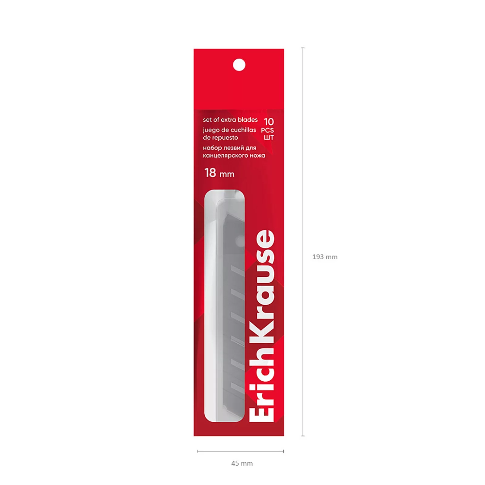 Лезвия для канцелярского ножа ErichKrause — для кухня — фото 3