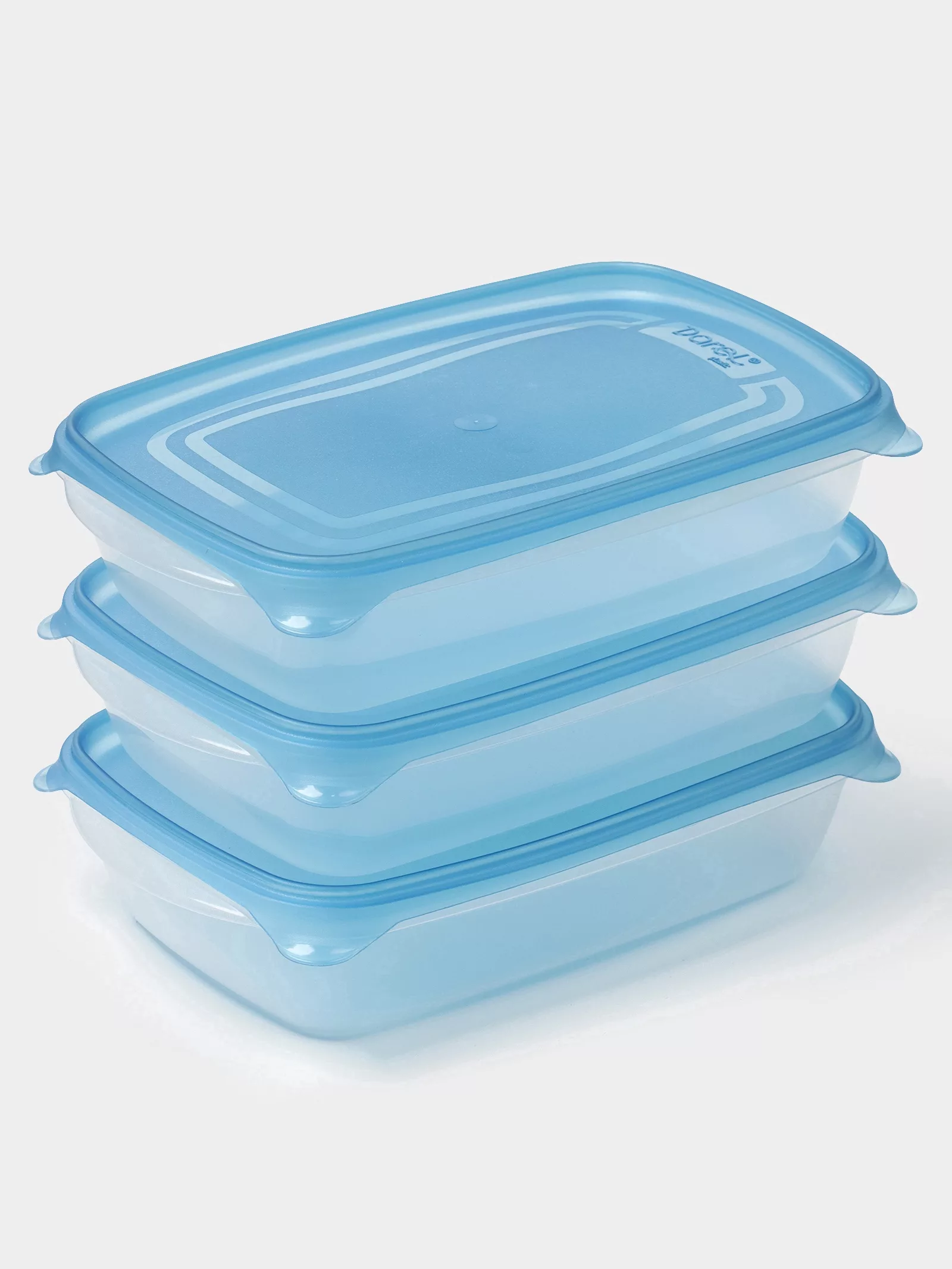 Набор контейнеров для хранения еды Darel plastic «Трио» — для кухня — фото 2