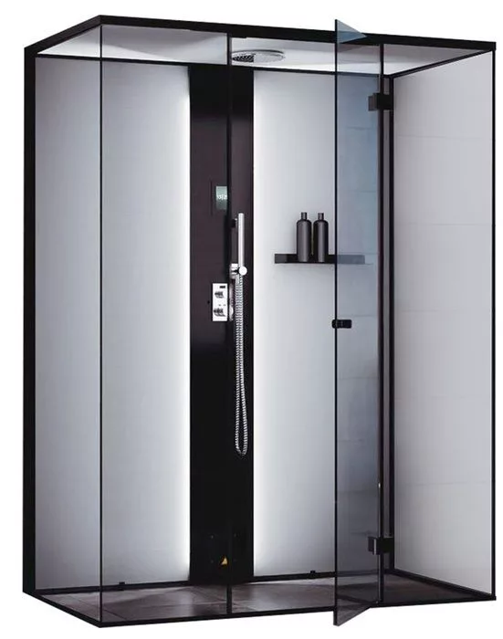 Пародушевая кабина Tylo Steam Vista 130 Double Corner Matt Black — для ванная