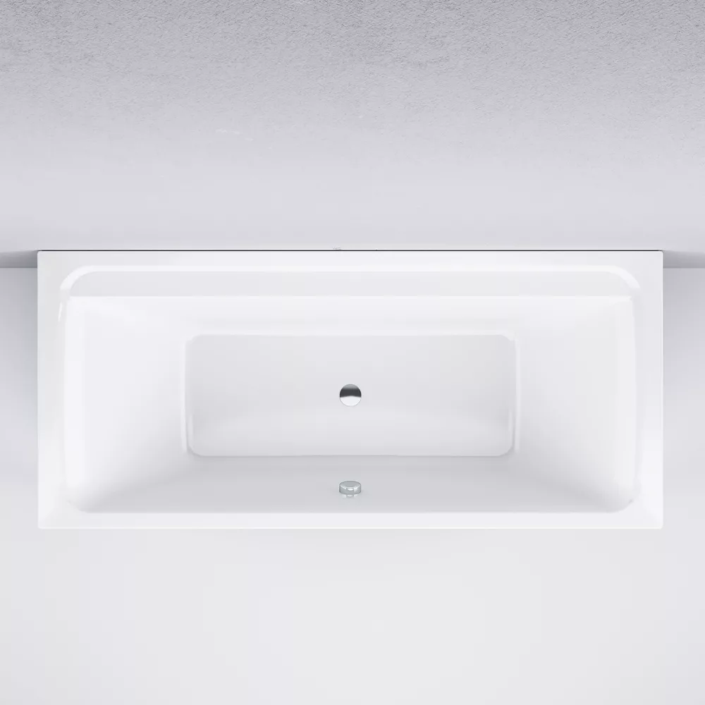 Ванна акриловая 180x80 AM.PM Inspire 2.0 W52A-180-080W-A белая глянцевая — для ванная