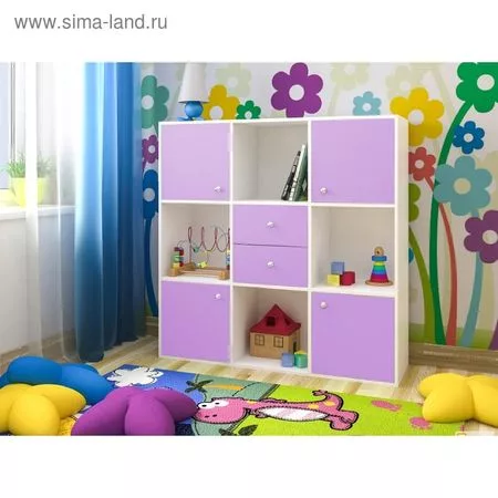 Стеллаж для детской комнаты «Джери» — для детская