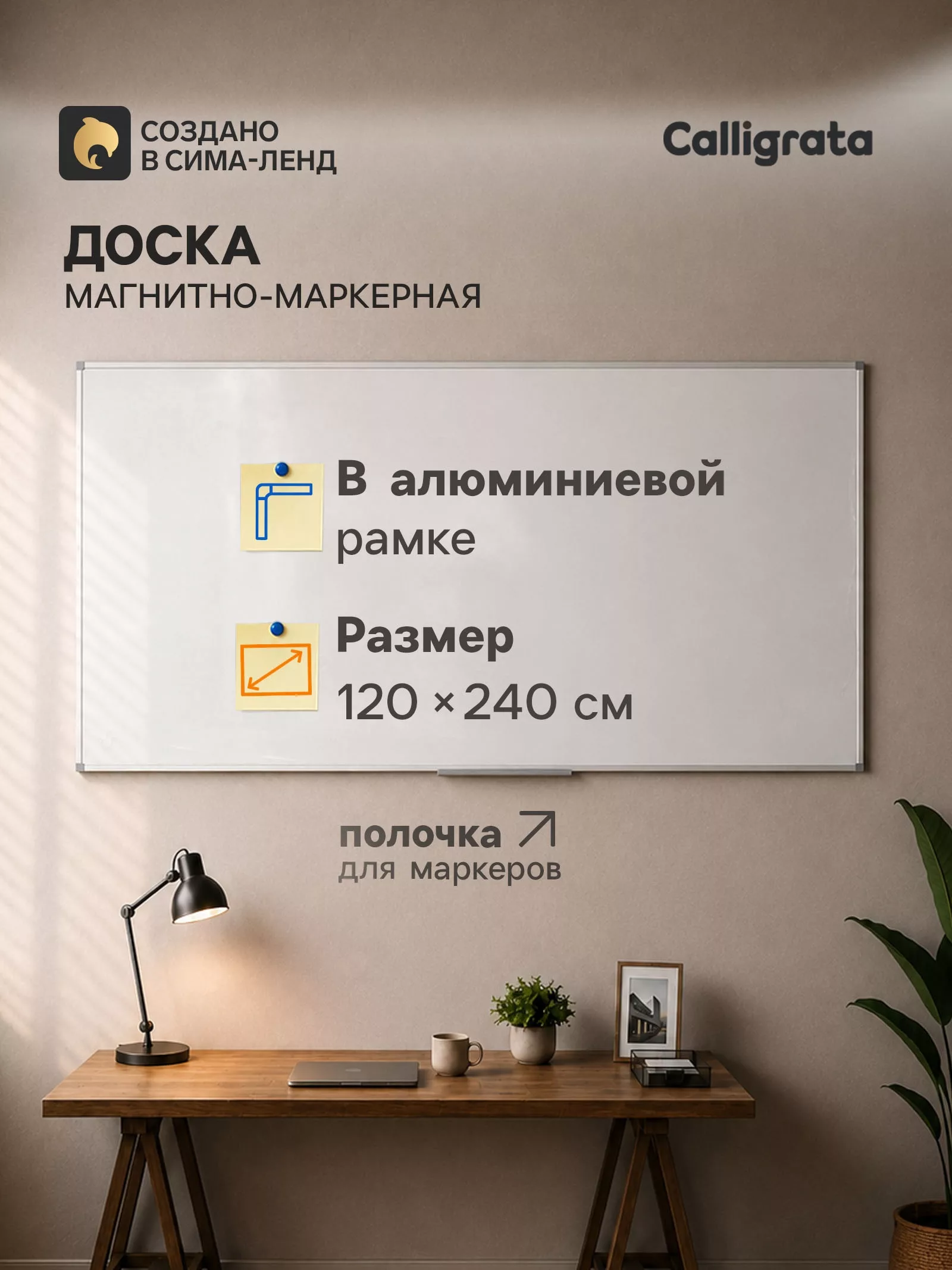 Доска магнитно-маркерная — для спальня