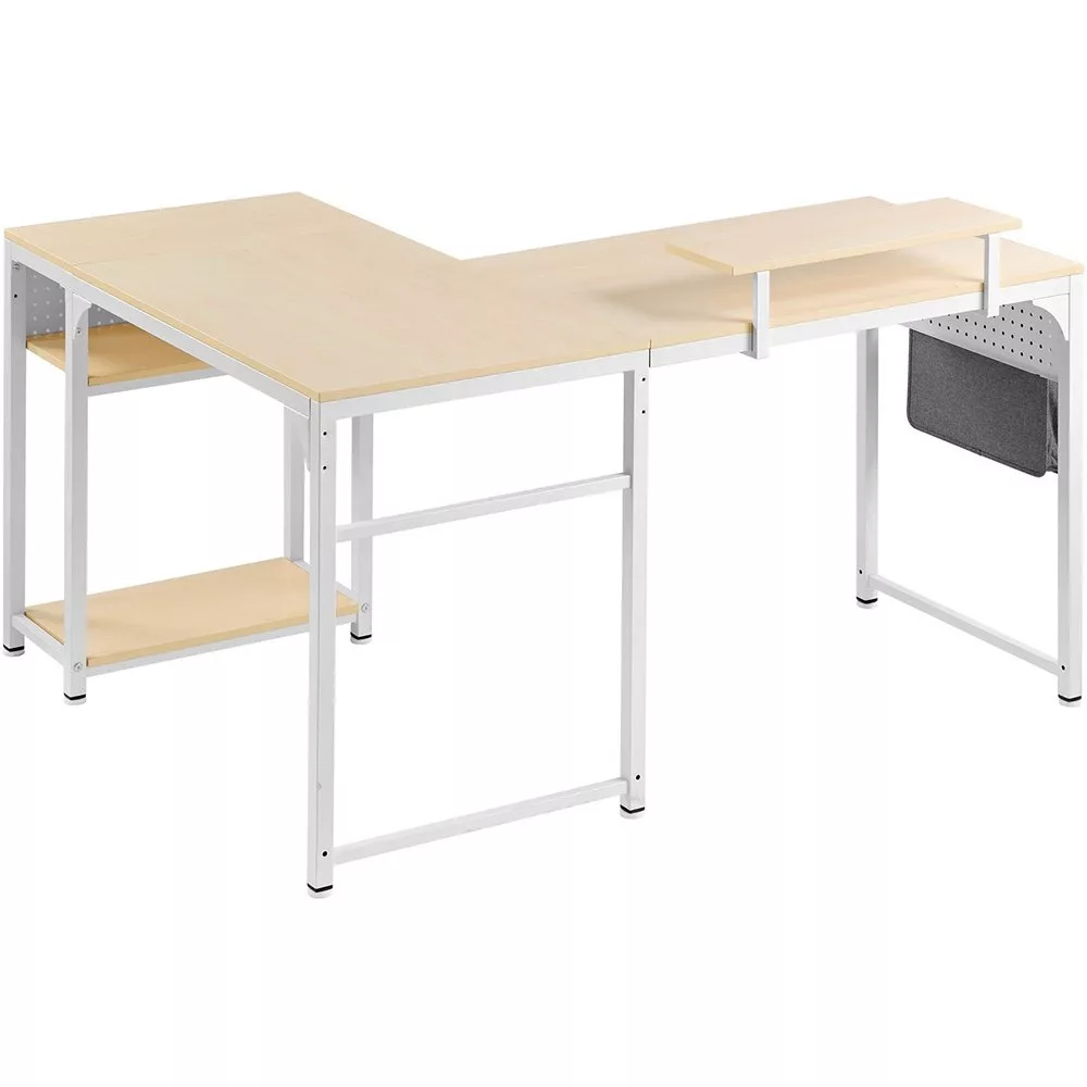 Компьютерный стол Eureka ZX-L150B-MWW-RU белый клен — для кухня — фото 2