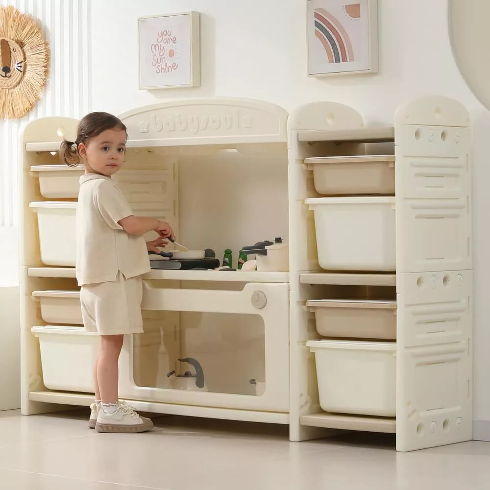 Детская кухня UNIX Kids Cook&Store 8 Camel PKTNCS8CL — для кухня — фото 2