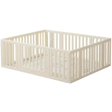 Детский манеж-стеллаж UNIX Kids White PPST2IN1WT — для детская