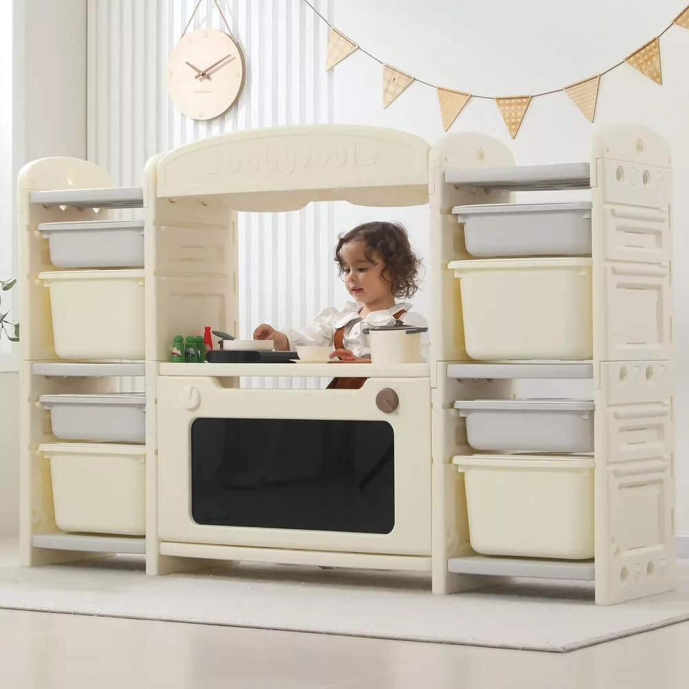 Детская кухня UNIX Kids Cook&Store 8 Grey PKTNCS8GRY — для кухня — фото 3