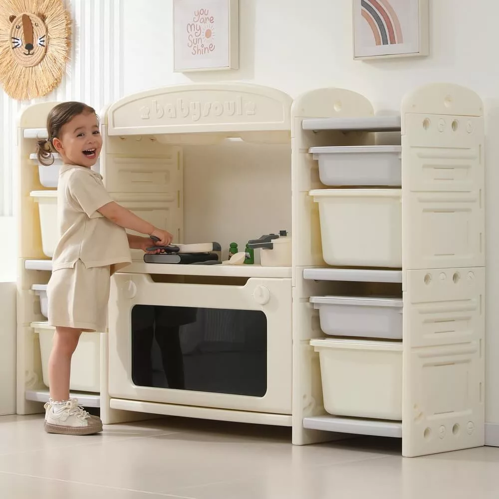 Детская кухня UNIX Kids Cook&Store 8 Grey PKTNCS8GRY — для кухня — фото 4