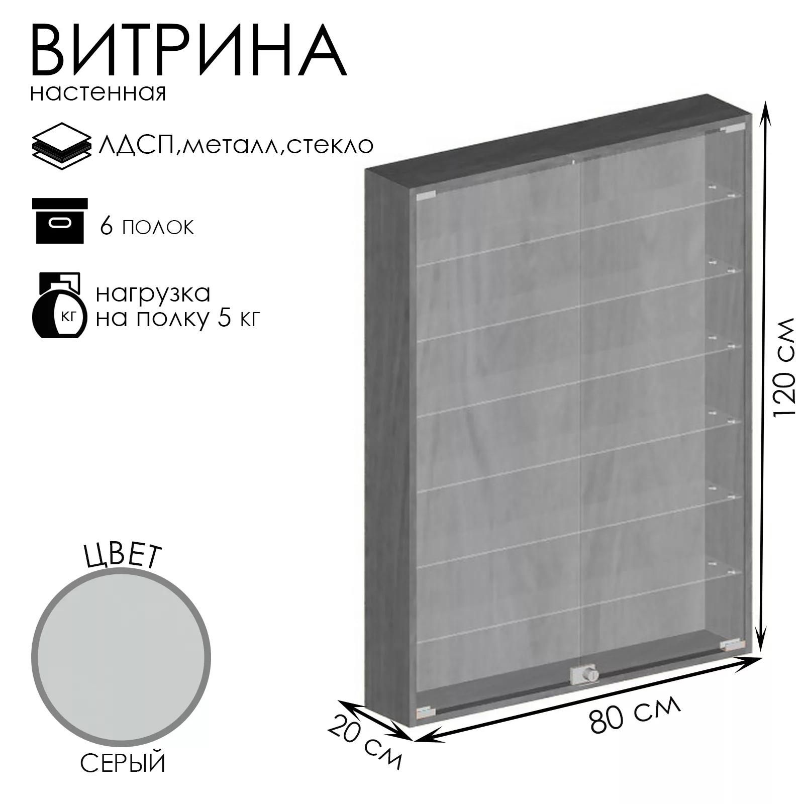 Витрина настенная — для ванная