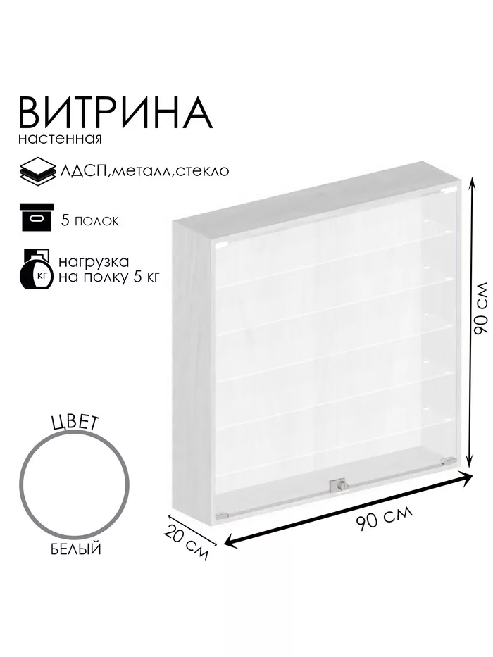 Витрина настенная — для кухня — фото 7