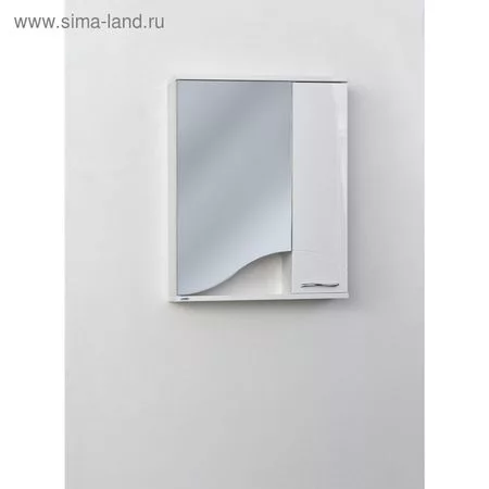 Зеркало - шкаф для ванной комнаты «Азалия 55» — для ванная